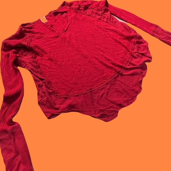 ✌️Free People oversized thermal✌️ - Picture 1 of 4